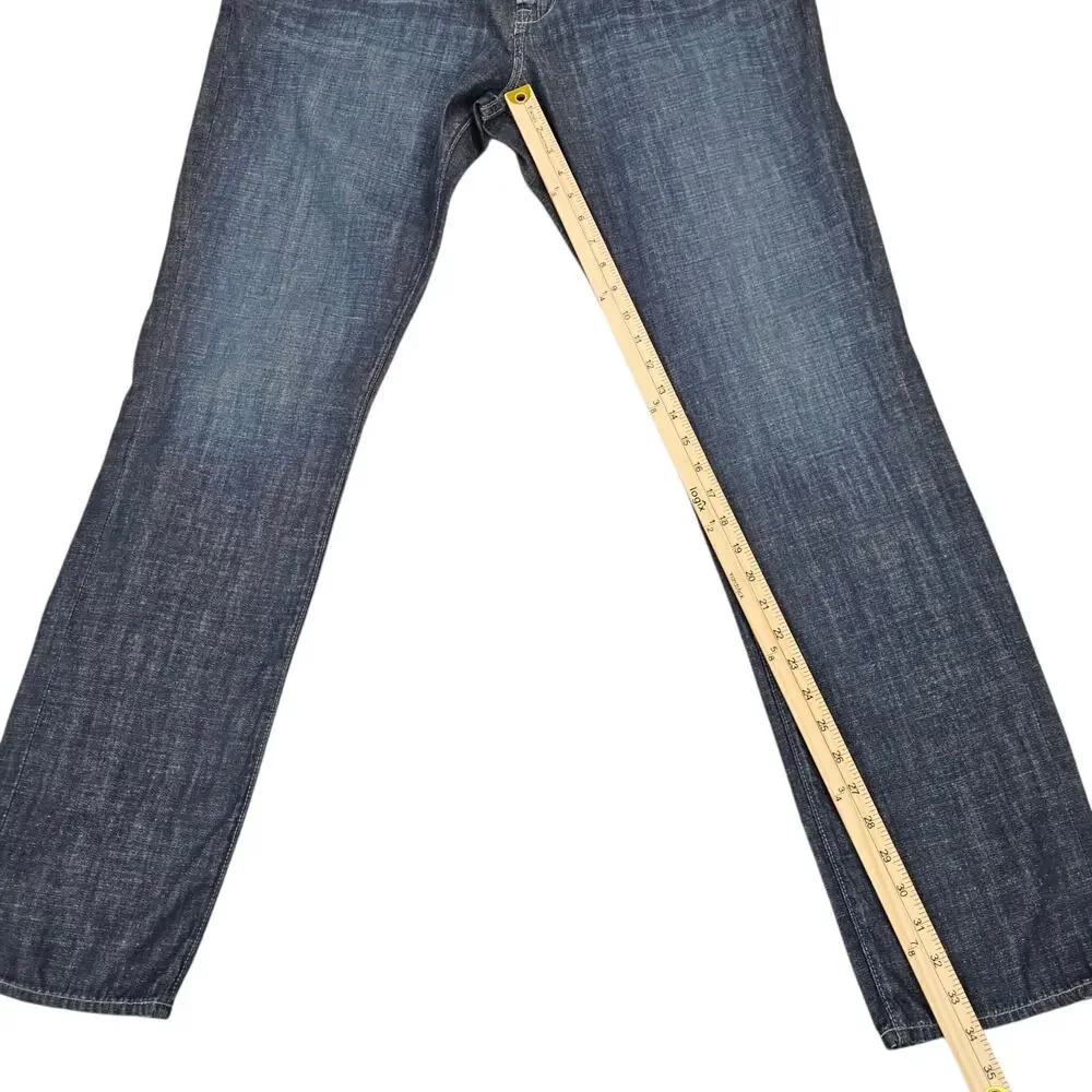 NWT John Varvatos Jeans Mens Size 38 Bowery Slim Straight Leg Casual Medium Wash